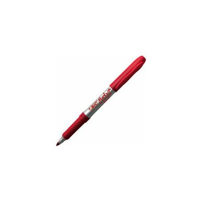 BIC America Mark-it Fine Point Permanent Marker - Red, Dozen