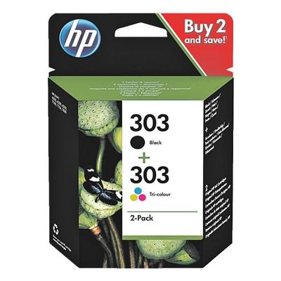 HP 2er-Pack Tintenpatronen »HP 3YM92AE« HP 303 schwarz Image