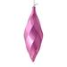 Vickerman 543412 - 8" Pink Shiny Swirl Finial Christmas Tree Ornament (6 pack) (M183179S)