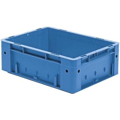 Euro-Stapelkästen 30/40/14,5 cm blau, SCHULTE Lagertechnik, 30x14.5x40 cm