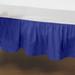 aBaby Portable Crib Skirt Cotton Blend in Blue | 24 W x 38 D in | Wayfair 05038- royal blue