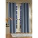 Alcott Hill® Mcgowen 100% Cotton Solid Room Darkening Thermal Grommet Curtain Panels Metal in Green/Blue | 72 H in | Wayfair
