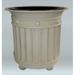 Allied Molded Products Virginia 36 Gallon Trash Bin Fiberglass in Red | 37 H x 33 W x 33 D in | Wayfair VA-2424T-PD-20