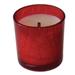 Acadian Candle Fire and Ice Vanilla Berry Scented Jar Candle Paraffin, Glass in Red | 4 H x 4 W x 4 D in | Wayfair 7006
