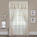 Alcott Hill® Moreton Solid Color Semi-Sheer Pinch Pleat Curtain Panels Synthetic in White | 63 H in | Wayfair ALTH1279 40938086
