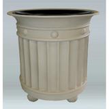 Allied Molded Products Virginia 36 Gallon Trash Bin Fiberglass in Indigo | 37 H x 33 W x 33 D in | Wayfair VA-3337TA-PD-27