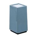 Allied Molded Products Ash Square Fiberglass Open Trash Can Fiberglass in Green | 25 H x 12 W x 12 D in | Wayfair 8S-1119A-PD-28