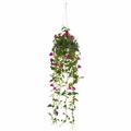 August Grove® Petunia Hanging Basket Plastic | 30 H x 10 W x 10 D in | Wayfair AGTG5643 43862214