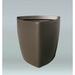 Allied Molded Products Buloxi Composite Pot Planter Composite in Black | 24 H x 30 W x 30 D in | Wayfair 1BUL-3024-PD-19