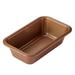 Ayesha Curry Bakeware Nonstick Loaf/Meatloaf/Bread Pan, 9 Inch x 5 Inch, Copper Steel in Brown/Gray | 2.25 H x 9.47 W in | Wayfair 47001