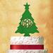 The Holiday Aisle® Christmas Tree Cake Topper Wood in Orange | Wayfair 907CF99C54DD45DD84193DD6D9FB264B