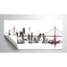 Williston Forge Bridge & Skyline Removable Wall Decal Vinyl | 12 H x 24 W in | Wayfair 2876809B70B4420780D581F397193354