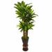 Bungalow Rose 43" Artificial Foliage Plant in Planter Silk/Wood/Plastic in Brown | 60 H x 24 W x 24 D in | Wayfair BBMT3818 40419415