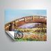 Winston Porter Karg Bicycle at the Bridge Removable Wall Decal Vinyl in Blue/Brown | 18 H x 24 W in | Wayfair 4394FD2C808F4FDB8AD2643CEF61ECE7