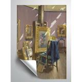 Astoria Grand Painter's Studio Removable Wall Decal Vinyl in White | 24 H x 36 W in | Wayfair 9CF5024B75954A92BF8F91E612E4E290