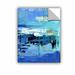 Breakwater Bay Sabin Harbor 11 Evening on the Wate Removable Wall Decal in Blue | 24 H x 18 W in | Wayfair BRWT8443 37104620