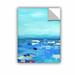 Breakwater Bay Sabin Harbor 10 Morning on the Wate Removable Wall Decal in Blue | 18 H x 14 W in | Wayfair BRWT8435 37104579