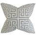 Wade Logan® Avdije Greek Key Bedding Sham Cotton Blend in Gray | 26 H x 26 W in | Wayfair BYST1746 40280731