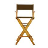 Casual Home Folding Director Chair w/ Canvas Solid Wood in Brown | 45.5 H x 23 W x 19 D in | Wayfair 191B428BAFD140DABCD748F650796E10