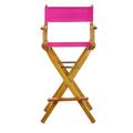 Casual Home Folding Director Chair w/ Canvas Solid Wood in Orange/White/Brown | 45.5 H x 23 W x 19 D in | Wayfair A67C54E5F7D14C5DA6EC57F5E0EE8EFE