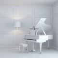 Cocoweb Grand 12" Piano Lamp Metal in Brown | 13 H x 22 W x 9 D in | Wayfair GPLED22MBD