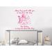 Decal House Classic Winnie the Pooh Wall Decal Vinyl, Stainless Steel in Red/Pink | 22 H x 22 W in | Wayfair NL145-Hot_pink