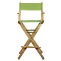 Casual Home Folding Director Chair w/ Canvas Solid Wood in Green/Brown | 45.5 H x 23 W x 19 D in | Wayfair 1C42CEB321954B499D129B2C8C73B165