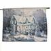 Charlton Home® Blessings of Christmas Tapestry Blended Fabric in Gray | 27 H x 35 W in | Wayfair E7B02D38F38D401398BCCAB345B2972F