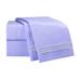 Clara Clark Setaluna Premier Sheet Set Microfiber/Polyester/Silk/Satin in Indigo | Twin | Wayfair wafair_satlun_sht_twin-lavend