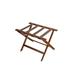 Central Specialties LTD Deluxe Folding Wood Luggage Rack Wood in Brown | 18.5 H x 26 W x 17 D in | Wayfair 177DK-1