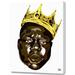 Curioos 'The Notorious B.I.G.' by Delano Limoen Graphic Art on Wrapped Canvas in Brown/Green/Yellow | 30 H x 20 W x 1 D in | Wayfair