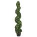 Darby Home Co Pond Spiral Top Boxwood Topiary in Planter Plastic | 48 H x 9 W x 9 D in | Wayfair DABY2967 38900540