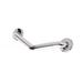 CSI Bathware 18" Boomerang Grab Bar Metal in Gray, Size 18.0 H x 18.0 W x 1.25 D in | Wayfair BAR-BB18-TW-125-PO