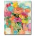 Courtside Market 'Splashy Flower II' Painting Print on Wrapped Canvas in Pink/Yellow | 20 H x 16 W x 1.5 D in | Wayfair WEB-SG297