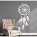 Decal House Dream Catcher Wall Decal Vinyl in White | 47 H x 22 W in | Wayfair s12White