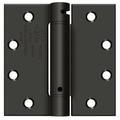 Deltana 4.5" H x 4.5" W Steel Single Spring Door Hinge in Brown | 4.5 H x 4.5 W x 0.1406 D in | Wayfair DSH45U10B