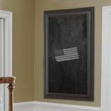 Darby Home Co Wall Mounted Chalkboard Manufactured Wood in Black | 35 H x 17 W x 0.75 D in | Wayfair DRBC8963 33966320