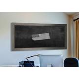 Darby Home Co Wall Mounted Chalkboard Manufactured Wood in Black/Brown | 41 H x 29 W x 0.75 D in | Wayfair DRBC8981 33966970