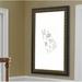 Astoria Grand Wall Mounted Dry Erase Board Metal in Brown/White | 40 H x 76 W x 1 D in | Wayfair DRBC5393 32554302