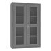 Durham Manufacturing 72" H x 48" W x 18" D Heavy Duty Welded 14 Gauge Steel Ventilated Cabinet in Gray | 72 H x 48 W x 18 D in | Wayfair