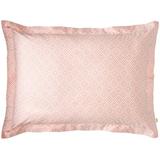 CompanyC Diamond Lattice Envelope Sham 100% Cotton in Pink | 23 H x 39 W in | Wayfair 10815-PINK-KING