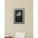 Darby Home Co Wall Mounted Chalkboard Manufactured Wood in White | 36 H x 18 W x 0.75 D in | Wayfair DRBC8982 33966981