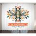 East Urban Home Tribal Modern Design w/ Ethnic Details Yes to Adventure Quoted White Backdrop Art Graphic Print | 84 H in | Wayfair