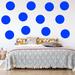 Ebern Designs Dimas Polka Dots Circles Wall Decal Vinyl in Blue | 6 H x 6 W in | Wayfair D85D14EE13474FF9AE584151FB984E55