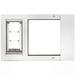 Endura Flap Pet Doors Endura Flap Thermo Sash 3E Pet Door Plastic in White | 21.5 H x 34 W x 1 D in | Wayfair 07PPC08 EW