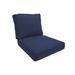 Eddie Bauer Outdoor Lounge Seat/Back Cushion in Blue/Brown | 5 H x 24 W in | Wayfair 11566U-E5439