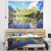 East Urban Home Polyester Lake in Tatra Mountain Tapestry w/ Hanging Accessories Included Polyester in Black | 50 H x 60 W in | Wayfair