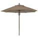 Fiberbuilt Prestige 9' Market Umbrella Metal in Brown | Wayfair 9MPPCB-4648