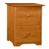 Copeland Furniture Sarah 2-Drawer Vertical Filing Cabinet Wood in Red | 25.5 H x 20.5 W x 22.5 D in | Wayfair 4-SAR-35-23