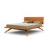 Copeland Furniture Astrid Solid Wood Platform Bed Wood in Brown | 39 H x 78 W x 91.5 D in | Wayfair 1-AST-25-03